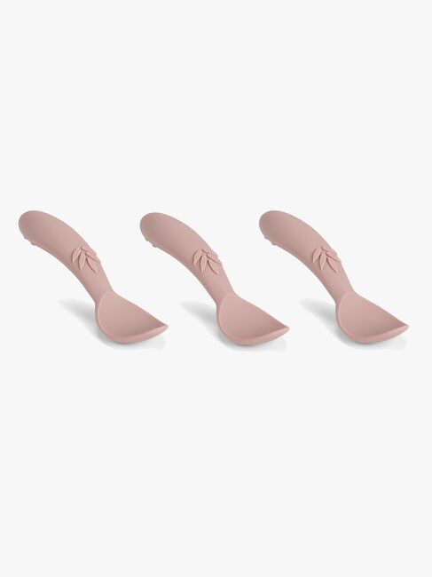 nuuroo Ella Lusikat Silikoni 3-pack, Woodrose
