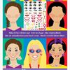Melissa & Doug Make-a-Face Tarrakirja