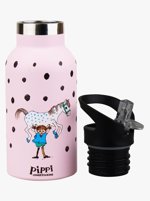 Peppi Pitkätossu Juomapullo, Pink