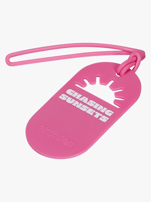 American Tourister Fun Tags Matkalaukun Nimilappu 2-pack, Chasing Sunsets
