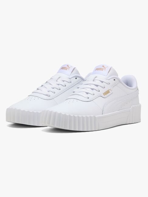 Puma Carina 3.0 Jr Lenkkarit, White/Gold