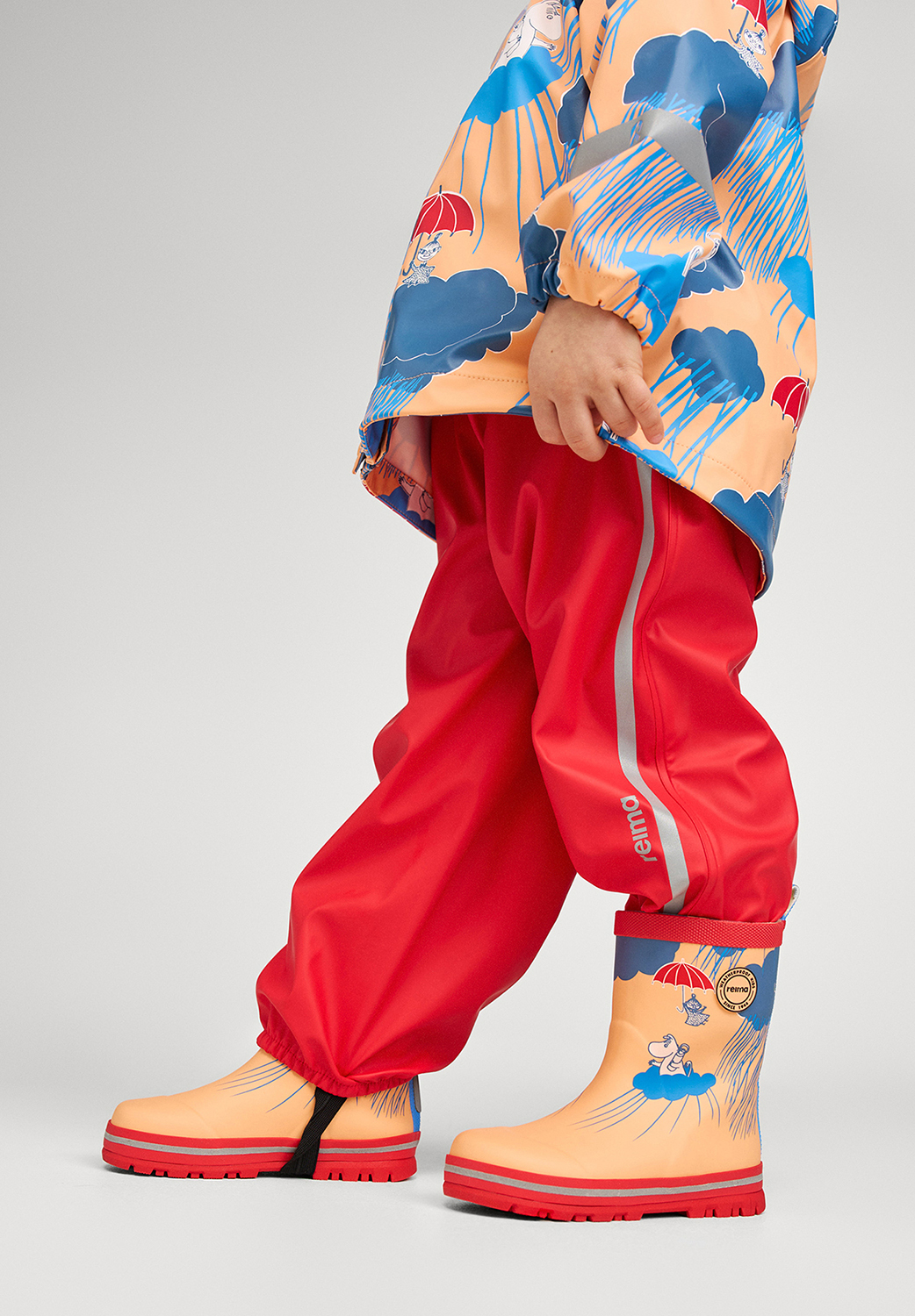 Reima Moomin Magisk Kumisaappaat, Apricot