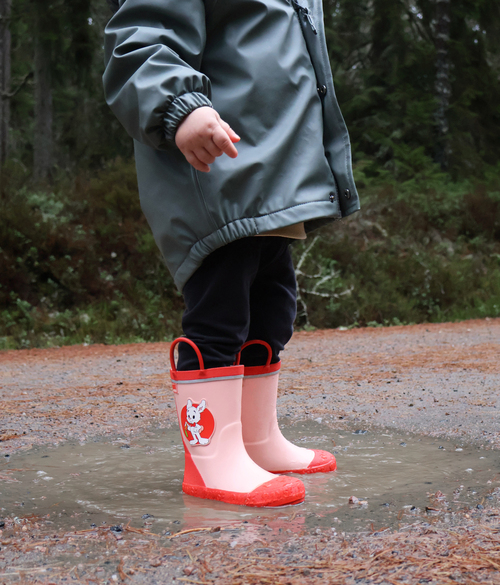 Vincent Pomppi Kumisaappaat, Pink