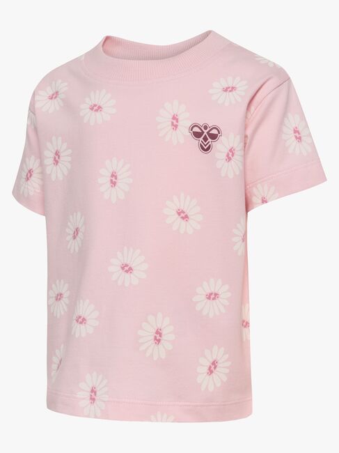 Hummel Mini Loose Flower T-paita, Pale Lilac