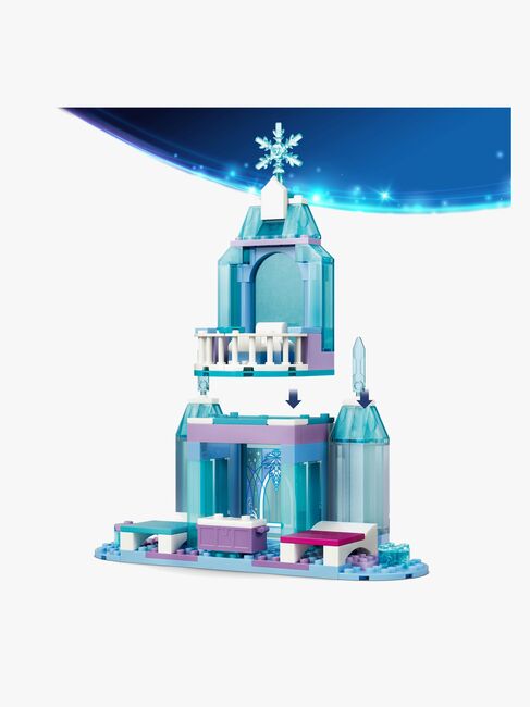 LEGO Disney Princess 43281 Elsan jäälinna ja luminen rekiseikkailu