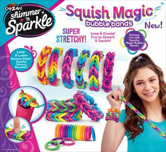 Shimmer n' Sparkle Squish Magic Bubble Rannekorusetti