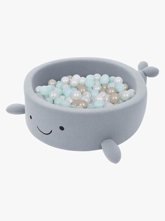 MeowBaby Boucle Whale Pallomeri, Dusty Ice Blue