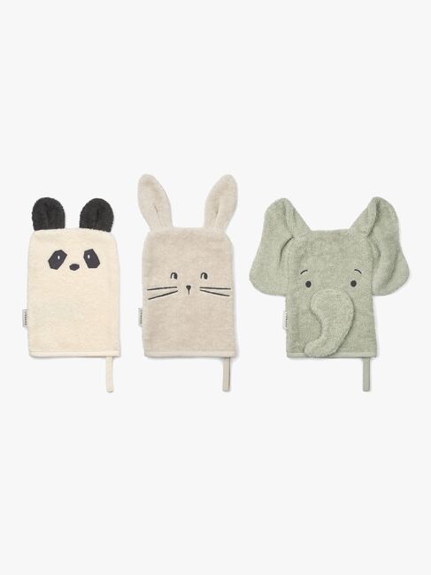 LIEWOOD Sylvester Pesulaput 3-pack, Dove Blue Mix