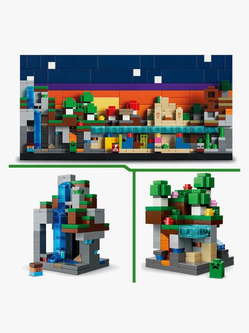 LEGO Minecraft 21589 Minibiomit