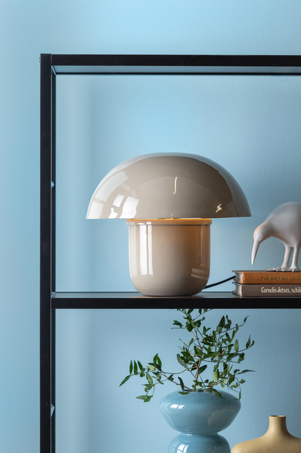 PresentTime Fat Mushroom Pöytävalaisin, Warm Grey