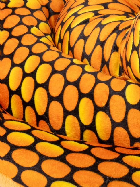 Teddykompaniet Pehmolelu Käärme 200 cm, Oranssi