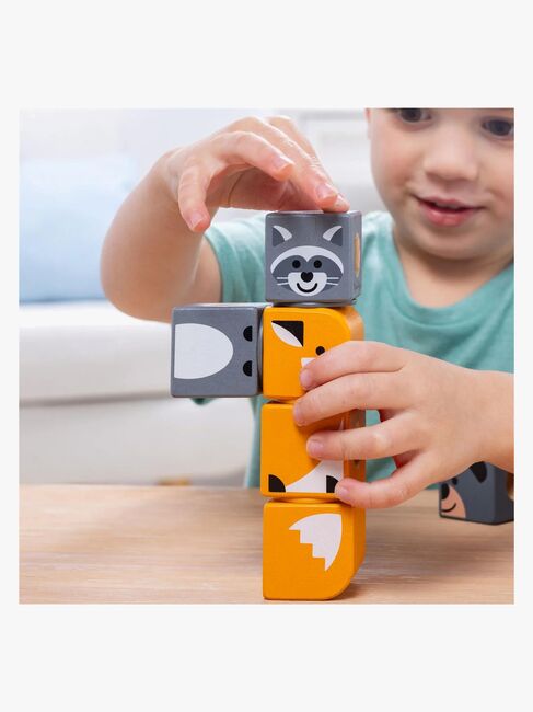 Melissa & Doug Blockables Rakennussarja Metsän Eläimet 16 Osaa