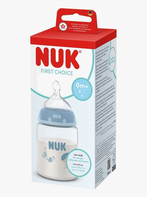 NUK First Choice Tuttipullo 150 ml, Whale