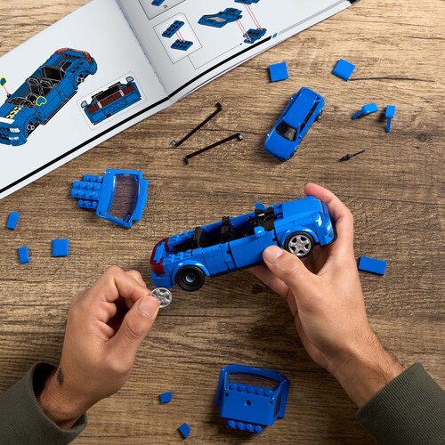 Mattel Brick Shop Hot Wheels Speed Series Rakennussarja Audi Avant RS2 -94