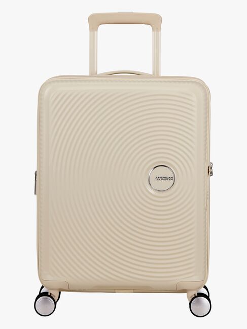 American Tourister Soundbox Spinner Matkalaukku 35,5-41L, Coconut Sand