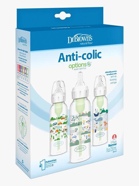 Dr. Brown NarrowNeck Options+ Tuttipullot 250 ml 3-pack, Landscape