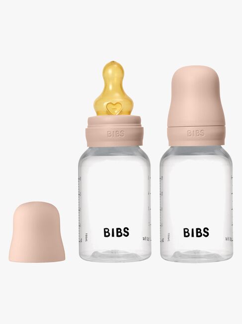 BIBS Slow Flow Tuttipullo Lateksi 2-pack 150 ml, Blush