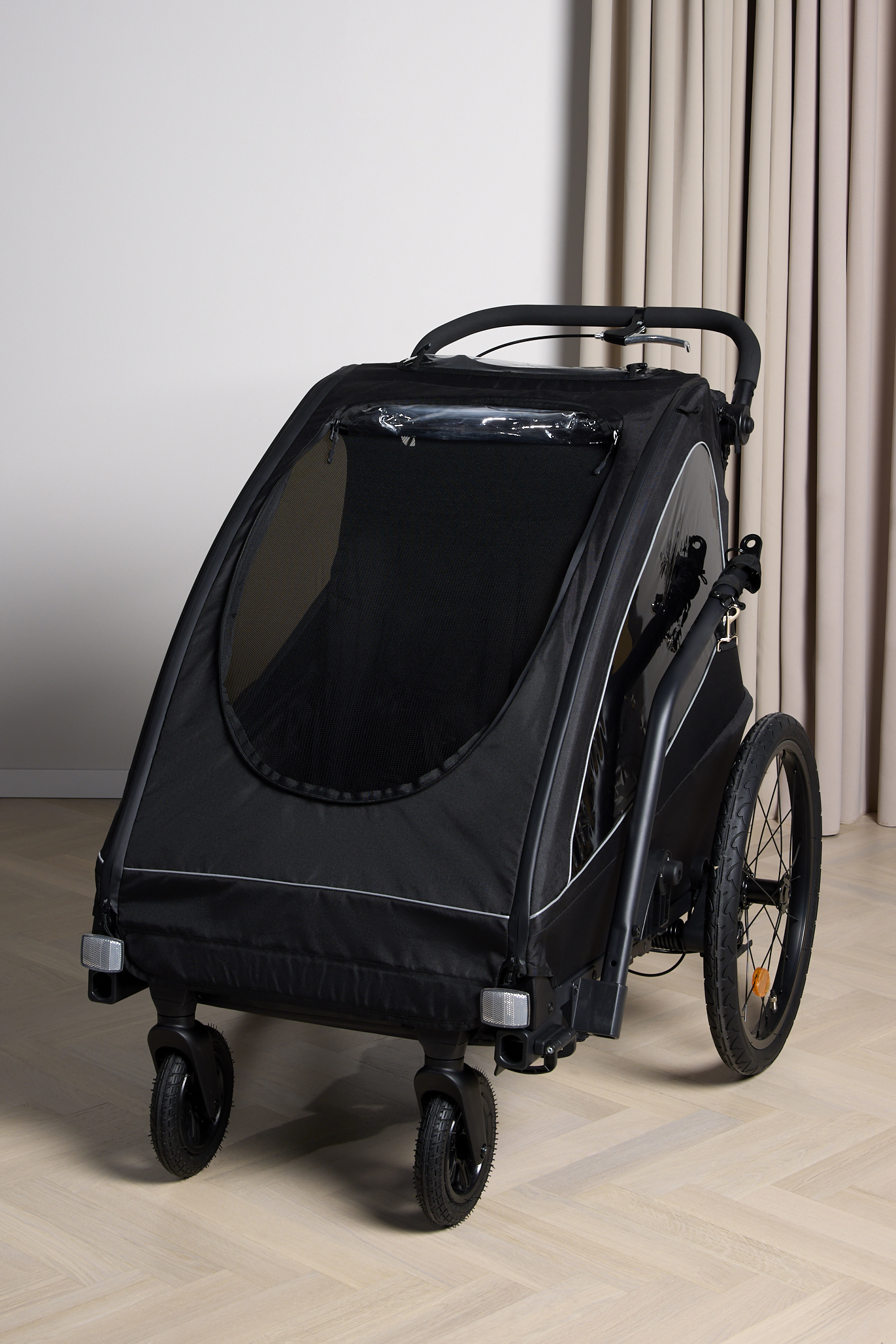 Beemoo Activity Sport Pyöräkärry, Black