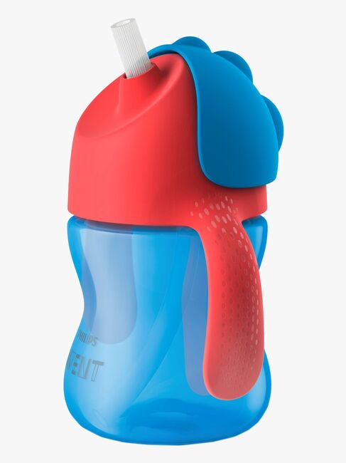 Philips Avent Pillimuki Kahvalla 200ml, Sininen/Punainen