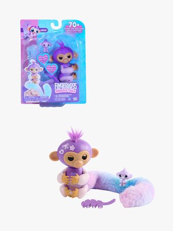 Fingerlings Pehmolelu Snuggle Tails Apina