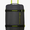 American Tourister Urban Track Duffle Matkalaukku 55L, Black/Lime