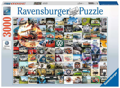 Ravensburger Palapeli 99 VW Bulli Moments 3000