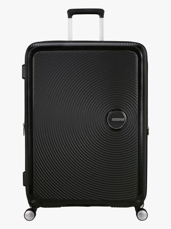 American Tourister Soundbox Spinner Matkalaukku 131-145L, Bass Black