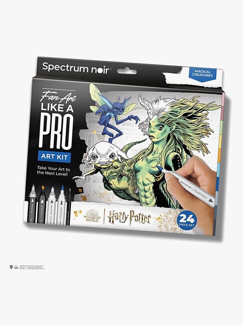 Spectrum Noir Kuvitussarja Harry Potter Taikaolennot
