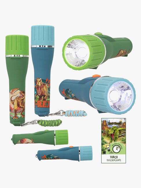 Dino World Taskulamppu + Ajastin Lajiteltu