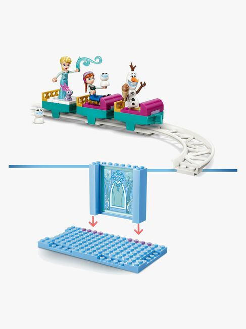 LEGO Disney Princess 43281 Elsan jäälinna ja luminen rekiseikkailu