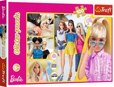 Trefl Barbie Glitter Palapeli 100