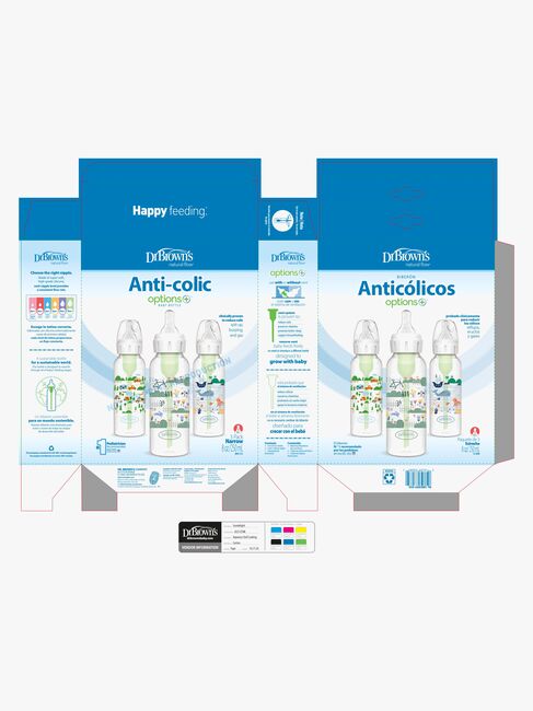 Dr. Brown NarrowNeck Options+ Tuttipullot 250 ml 3-pack, Landscape