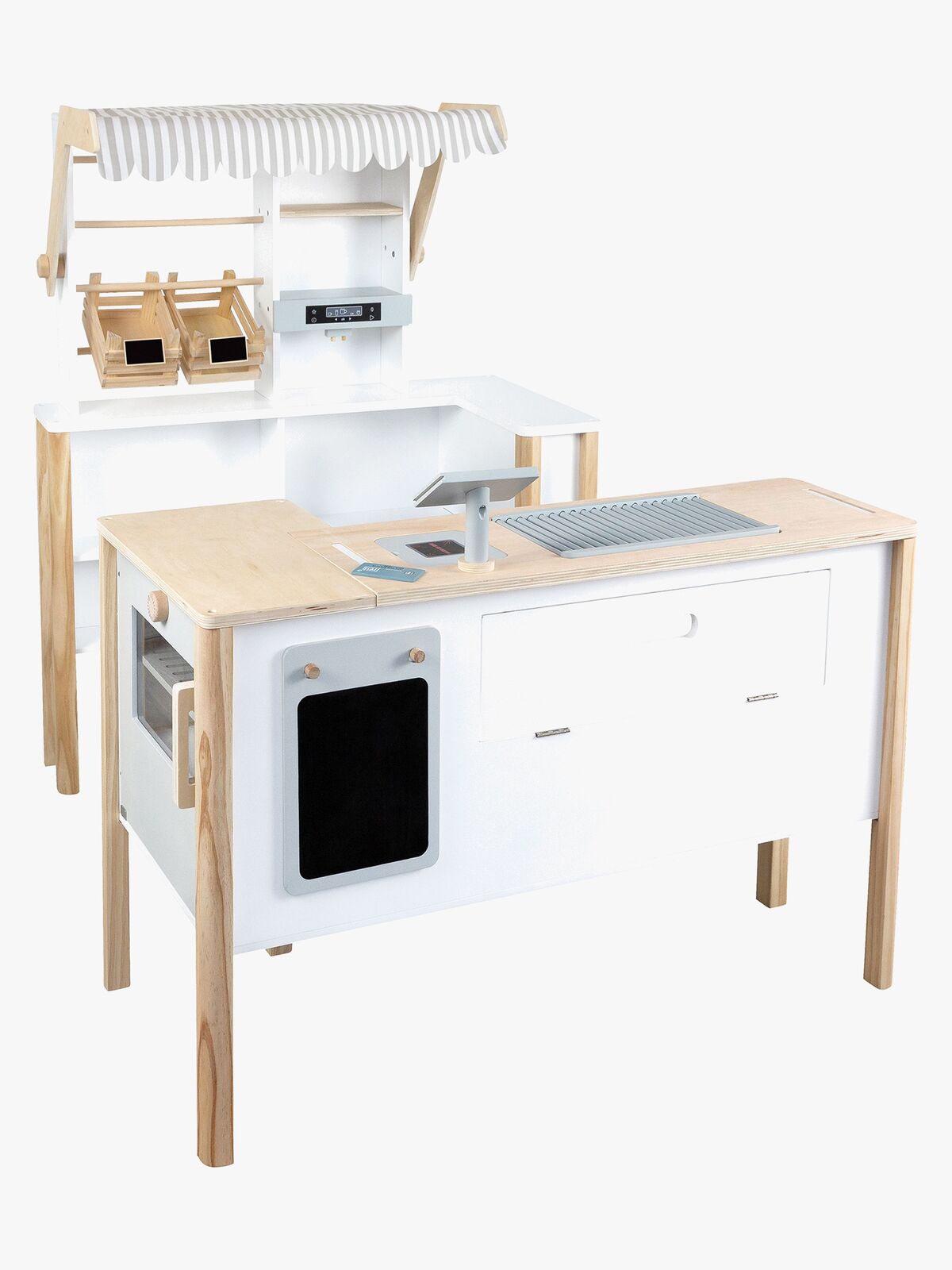 Small Foot Markkinakoju Kauppa & Keittiö, Valkoinen