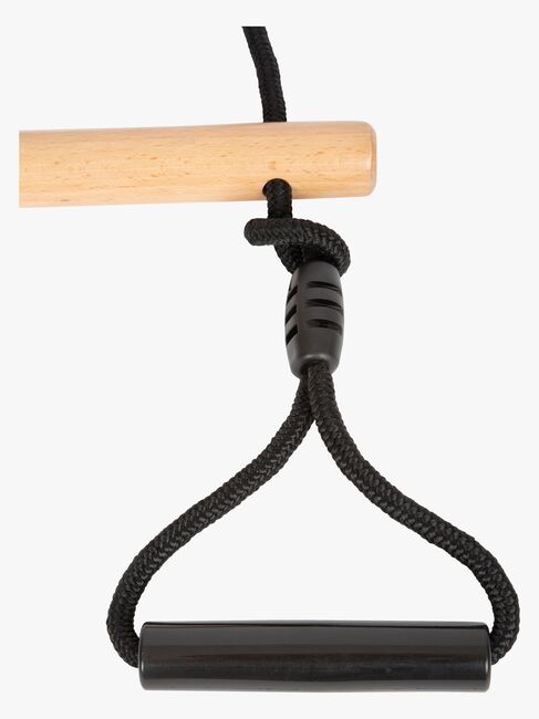 Small Foot Trapetsikeinu + Voimistelurenkaat, Black Line