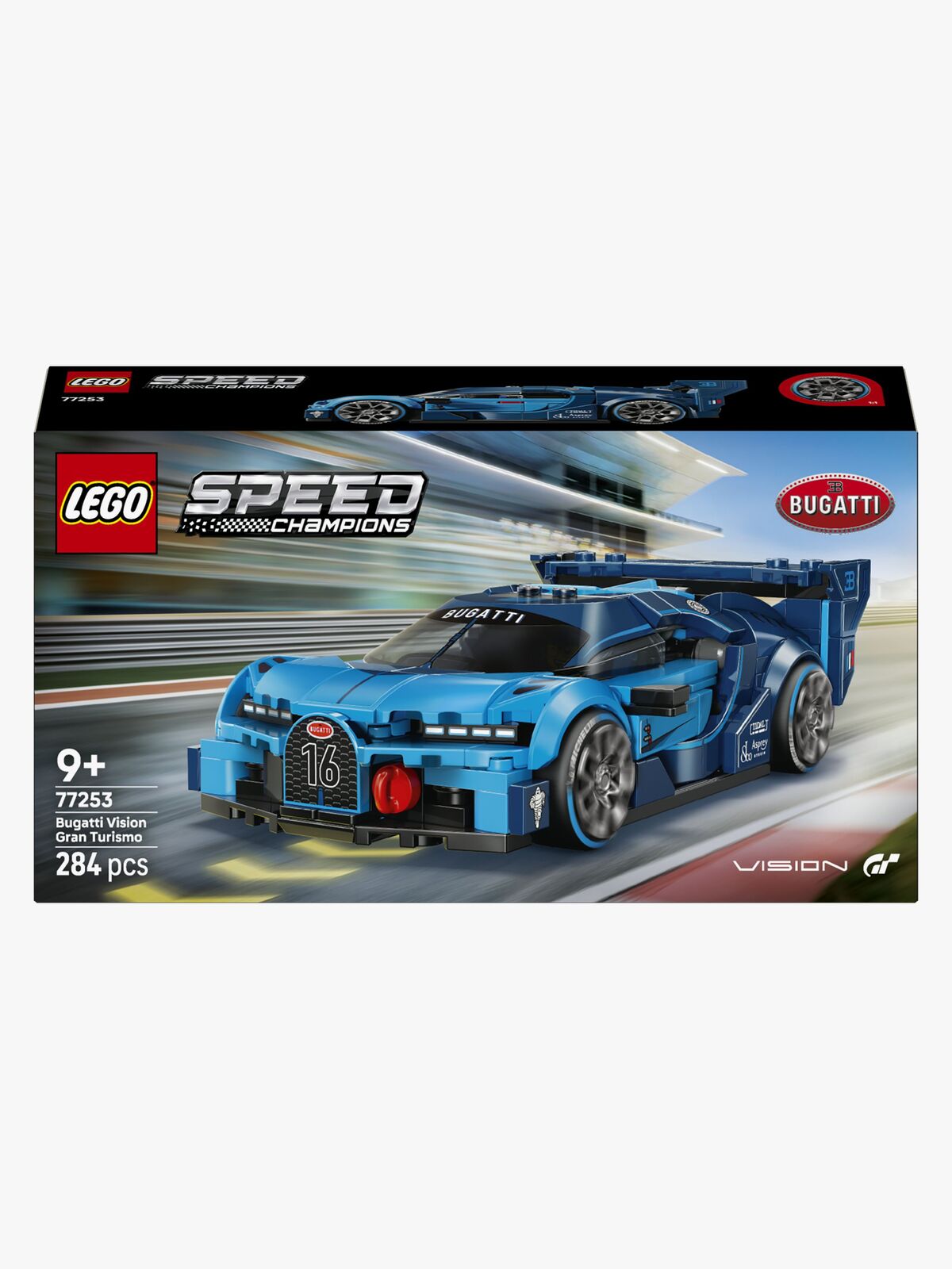 LEGO Speed Champions 77253 Bugatti Vision GT ‑hyperurheiluauto