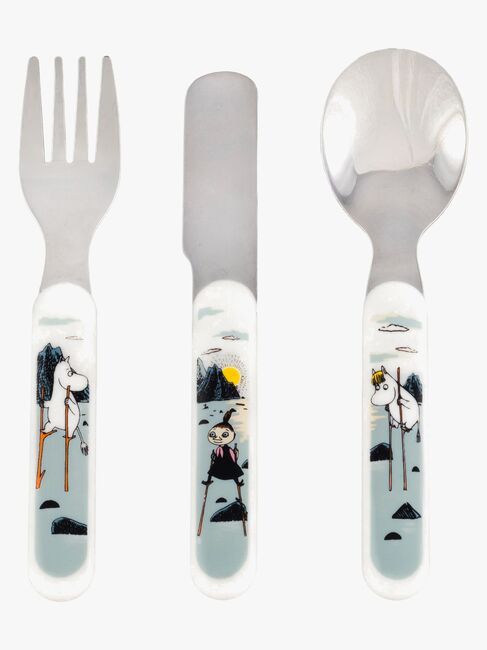 Muumi Saaret & Luodot Lastenaterimet, Harmaa