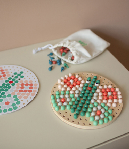 BS Toys Mosaiikkialusta + Nuppihelmet