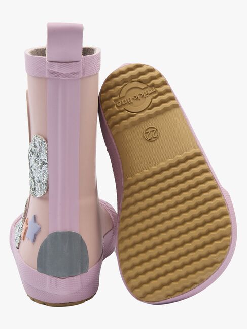 Mikk-Line Barefoot Rainbow Kumisaappaat, Adobe Rose