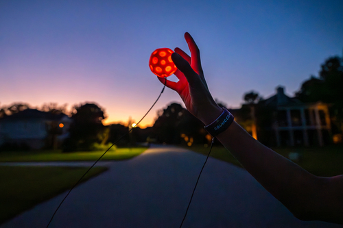 Waboba LED Bounceback Pomppupallo 1-pack Lajiteltu