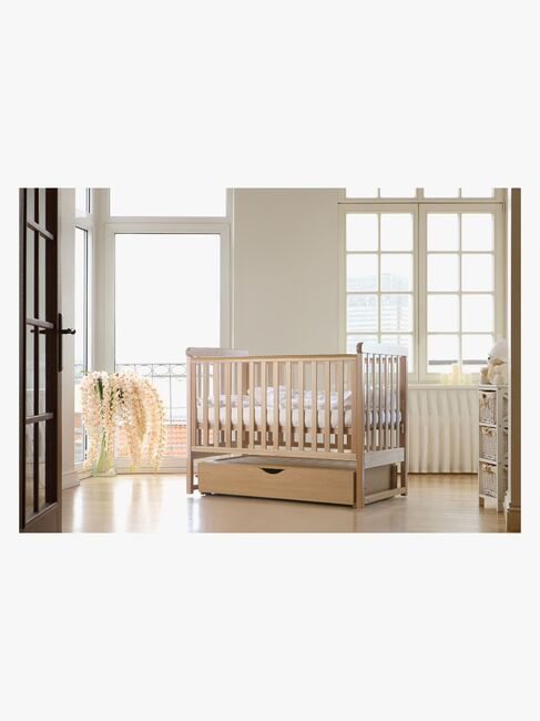 Yappy Kids Move Pinnasänky Laatikolla, Luonnonvärinen