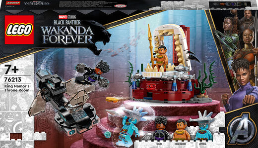 LEGO Super Heroes 76213  Kuningas Namorin valtaistuinsali