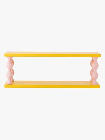 Bloomingville Bibiola Seinähylly, Keltainen