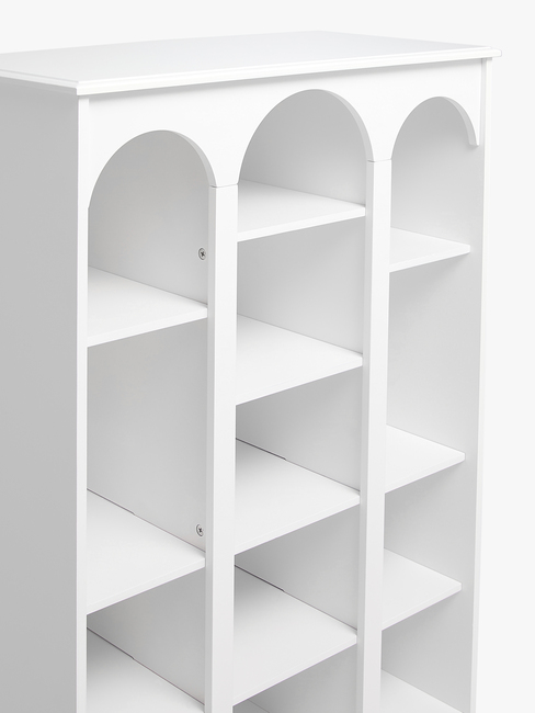 Alice & Fox Dune  Koristeellinen Kirjahylly, White