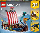LEGO Creator 31132 Viikinkilaiva Ja Midgårdin Käärme