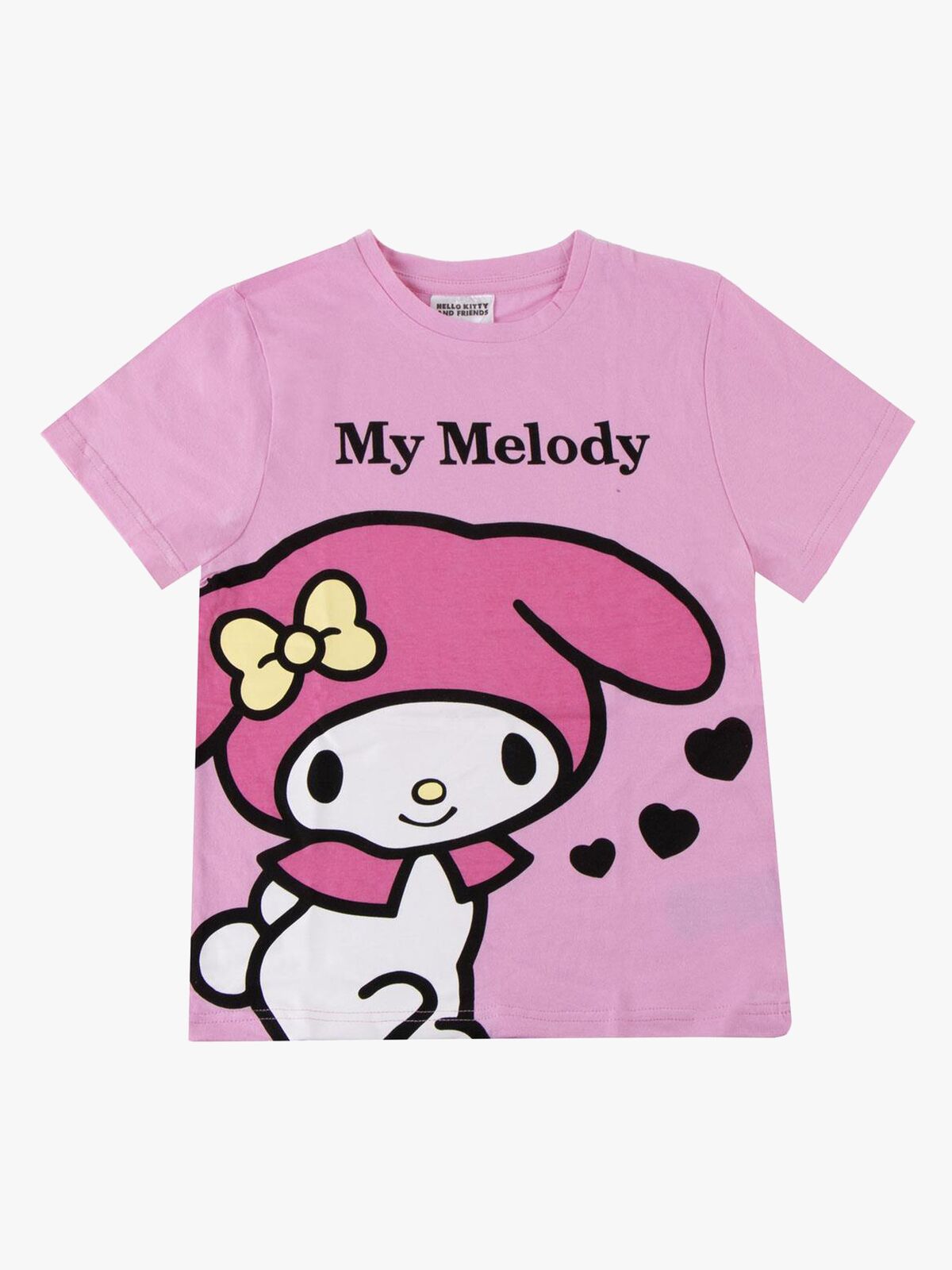 Hello Kitty My Melody T-paita, Vaaleanpunainen