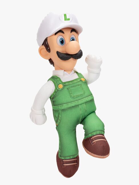 Super Mario Galaxy Movie Pehmolelu Fire Luigi 35 cm