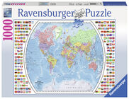 Ravensburger Maailmankartta Palapeli 1000
