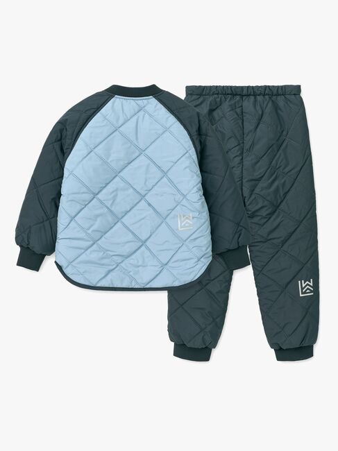 LIEWOOD Zella Kevyttoppapuku, Beach blue/Classic navy/mix