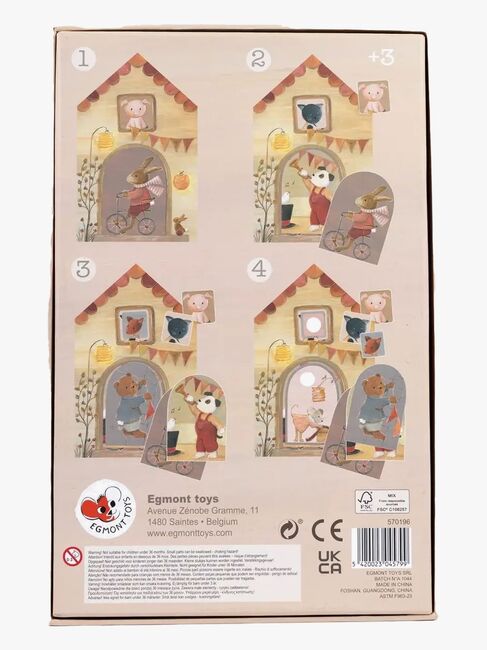 Egmont Toys Kaveriporukka Palapeli + Useita Kerroksia