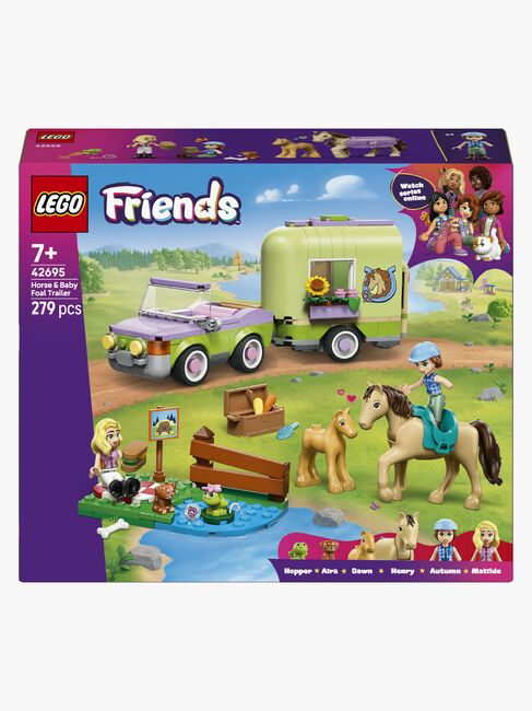 LEGO Friends 42695 Hevosen ja varsan kuljetusvaunu